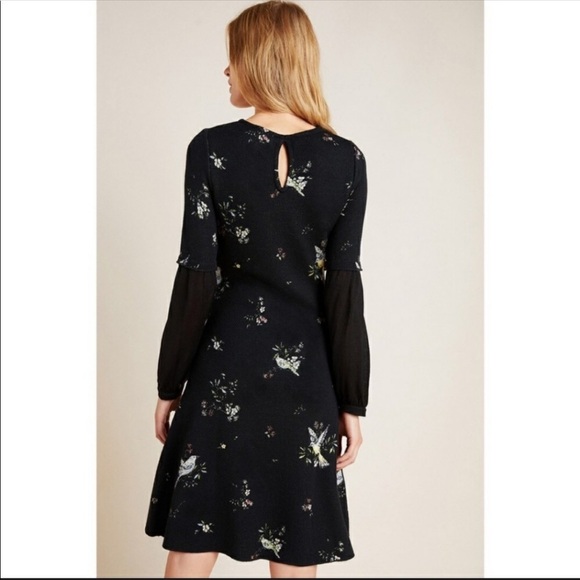 Anthropologie aldomartins bird dress new small - Picture 3 of 10